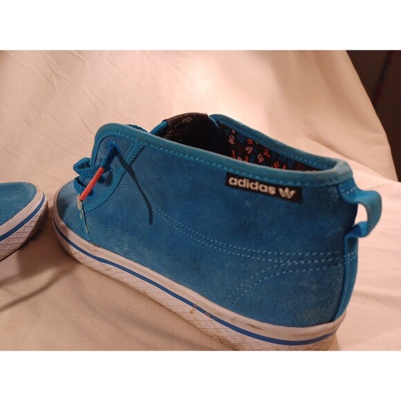 Adidas Originals Honey Desert Blue Suede Hightop/Mid Sneakers US 8 - Picture 4 of 9
